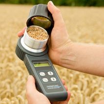 Экспресс метод измерения влагомером зерна Farmpoint всего за 1 минуту