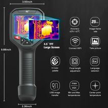 строительный тепловизор (384x288) с WiFi WALCOM HT-H8 для энергодиагностики зданий